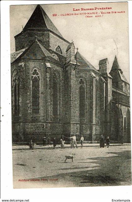 CPA- Carte Postale -France-Oloron Sainte Marie- Eglise Sainte Marie--VM19334