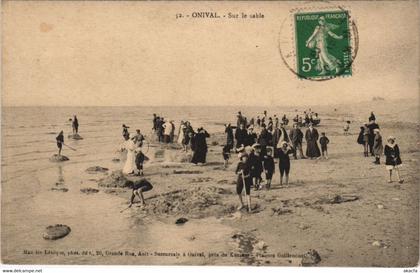 CPA ONIVAL - Sur le SABLE (121375)