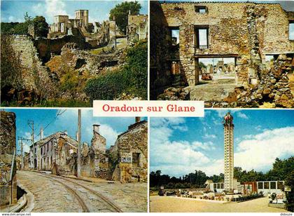 87 - Oradour sur Glane - Cité Martyre - Multivues - CPM - Voir Scans Recto-Verso