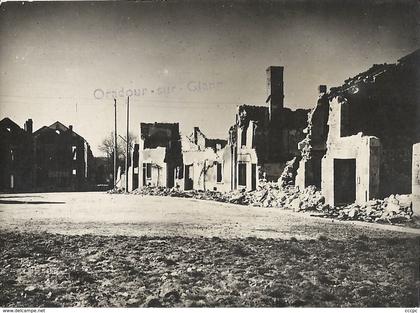 Photo Oradour sur Glane datée du 27/10/45