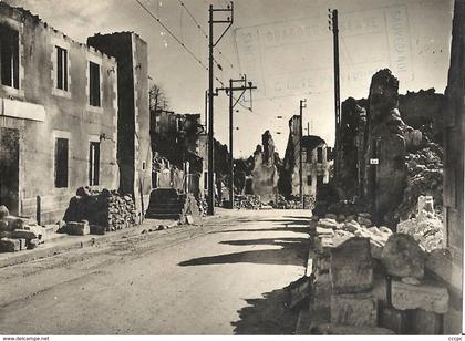 Photo Oradour sur Glane datée du 27/10/45