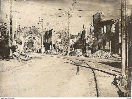 Photo Oradour sur Glane datée du 27/10/45