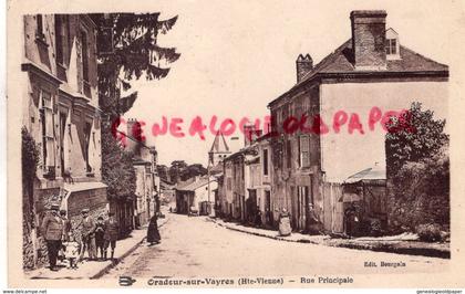 87 - ORADOUR SUR VAYRES- RUE PRINCIPALE