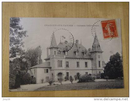 ORADOUR SUR VAYRES-CHATEAU CALLANDREAU