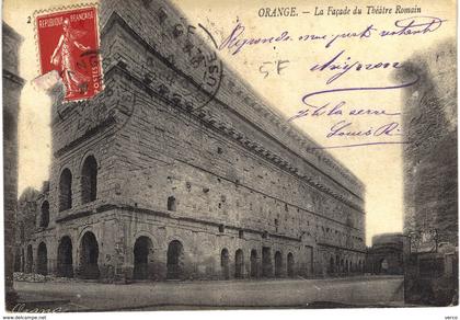 Carte postale ancienne de ORANGE