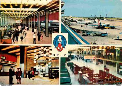 94 - Orly - Aéroport de Paris Orly - Multivues - Automobiles - Blasons - Avions - CPM - Voir Scans Recto-Verso