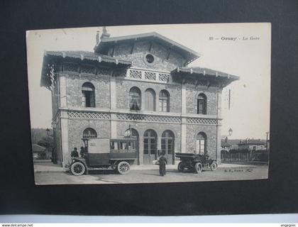 CPA Gare : Orsay - La Gare