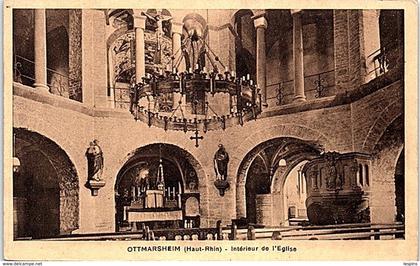 68 - OTTMARSHEIM -- Intérieur de l'Eglise