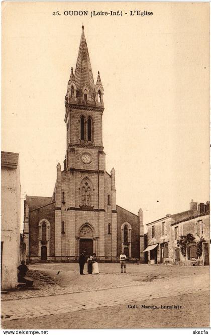 CPA Oudon Eglise (1440355)