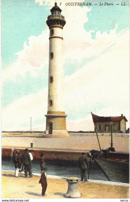 Carte POSTALE Ancienne de  OUISTREHAM - Le Phare