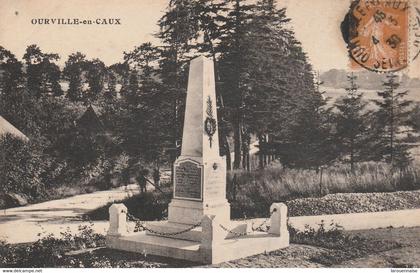 76 - OURVILLE EN CAUX - Le Monument aux Morts