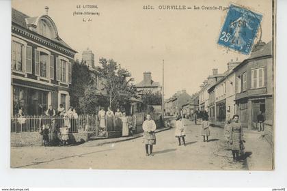 OURVILLE EN CAUX - La Grande Rue