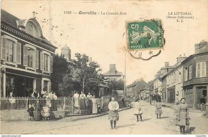 OURVILLE EN CAUX la Grande Rue