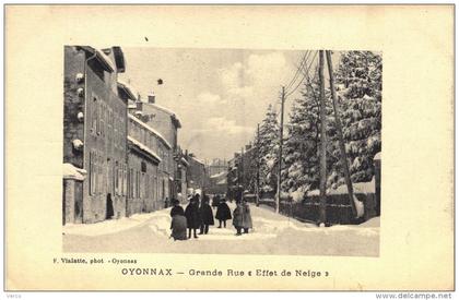 Carte Postale Ancienne de OYONNAX