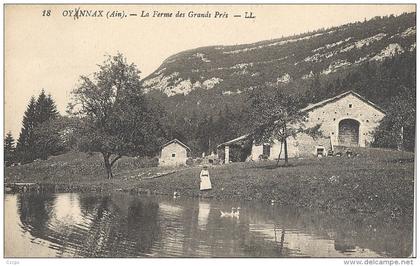 CPA Oyonnax La ferme des Grands Prés