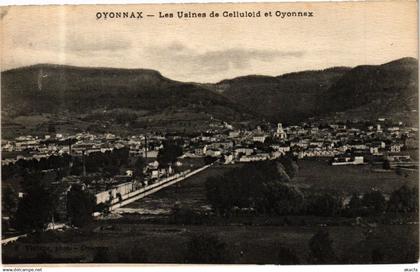 CPA OYONNAX Les Usines de Celluloid et OYONNAX (244175)