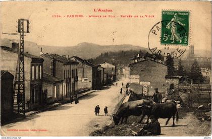 CPA PAMIERS Avenue de FOIX Ariege (101870)