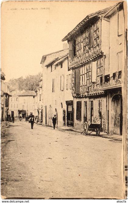 CPA PAMIERS quairtier de Loumer Ariege (101850)