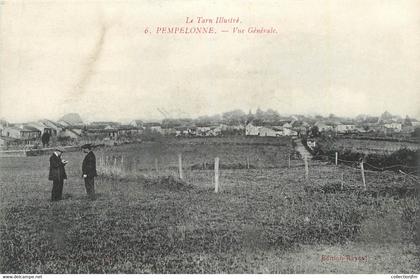 CPA FRANCE 81 "Pampelonne, Vue générale".