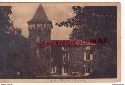 87- PANAZOL -  CHATEAU DE LA QUINTAINE