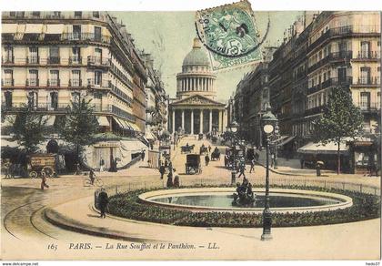 Paris - La rue Soufflot et le Panthéon