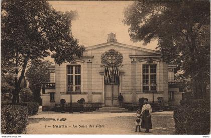 CPA PANTIN - La Salle des Fetes (124130)