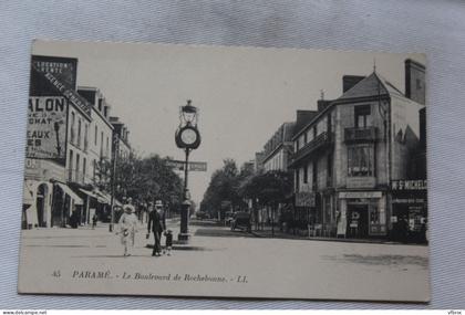 Parame, le boulevard de Rochebonne, Ille et Vilaine 35