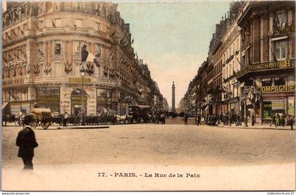 (05/02/25) 75-CPA PARIS - 1er -2ème ARRONDISSEMENT - RUE DE LA PAIX