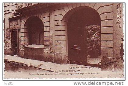 Dép 75 - RF5925 - Arrondissement: 01 - 29 rue de la Soudière - Le Paris d´Autrefois - bon état