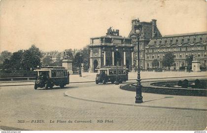 PARIS 01 arrondissement   place du carrousel ( autobus)