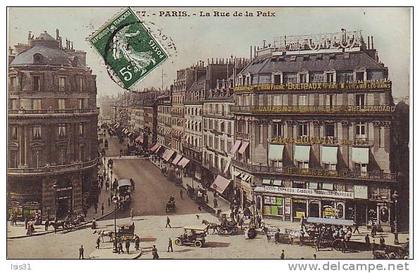 Dép 75 - Q882 - Paris - Arrondissement 02 - La rue de la paix - état