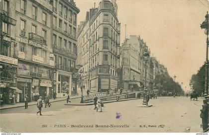 PARIS 02 arrondissement   boulevard bonne nouvelle