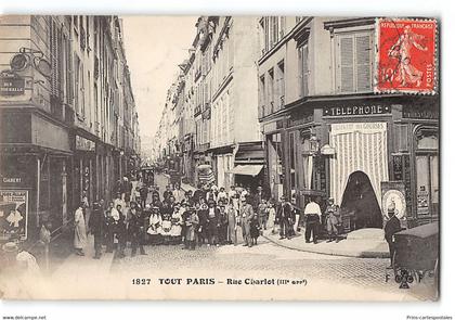 CPA 75 Rue Charlot Tout Paris 1827