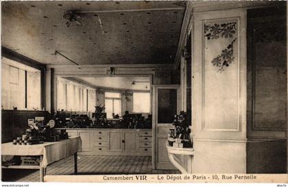 CPA PARIS 4e 10, rue Pernelle Camembert VIR (1246980)