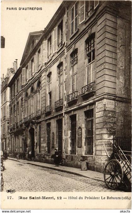 CPA Paris 4e - Rue Saint-Merri, 12 (79618)