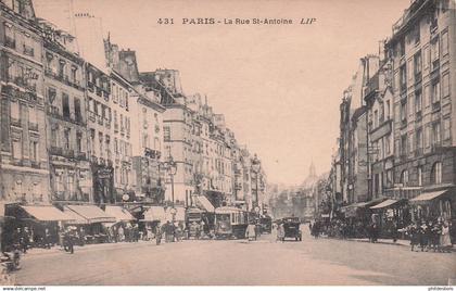 PARIS 04 arrondissement   Editions LIP rue saint antoine