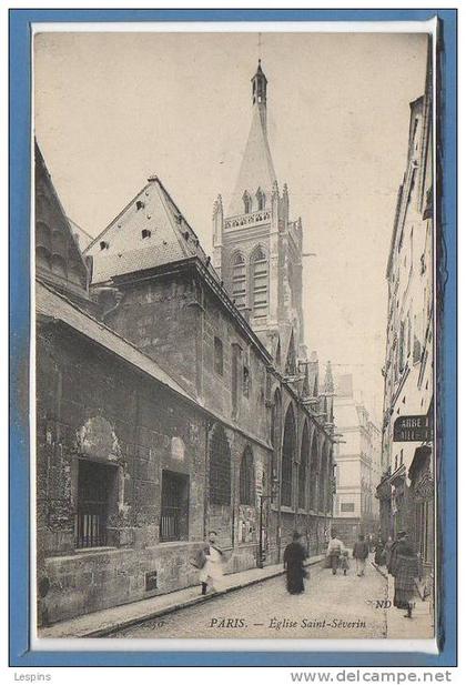 75 - PARIS - 05 Arr. -- Eglise St severin