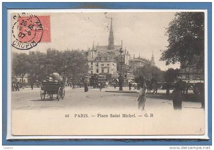 75 - PARIS - 05 Arr. --  Place Saint Michel