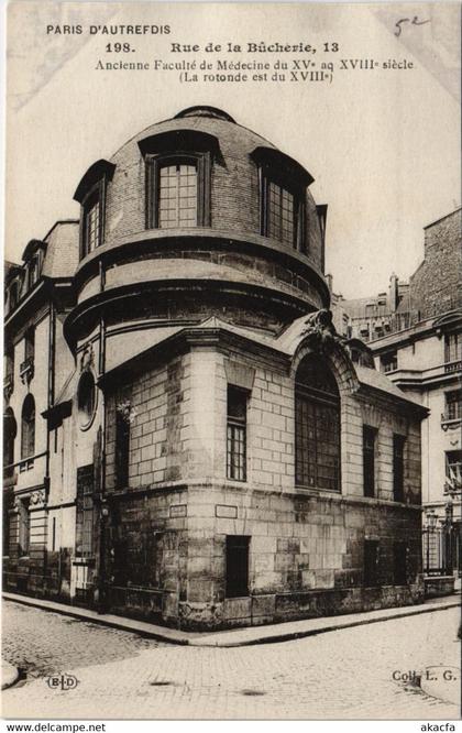 CPA PARIS 5e - Rue de la Bûcherie, 13 (64907)