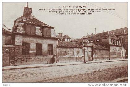 Dép 75 - Q931 - Paris - Arrondissement 06 - Rue de Sèvres, 90 - Antoine de Cellamare, amb. d´Espagne - bon état général