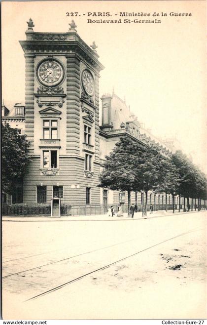 (02/06/24) 75-CPA PARIS - 7ème ARRONDISSEMENT - MINISTERE DE LA GUERRE