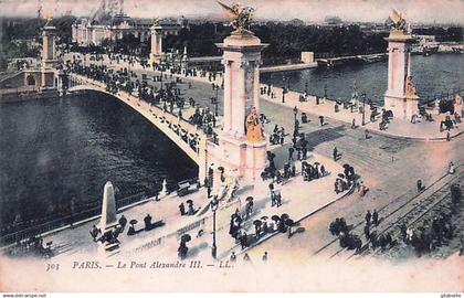 75 - PARIS 08 -  pont Alexandre III