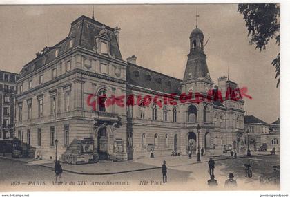 75- 14- PARIS- MAIRIE DU XIV E ARRONDISSEMENT