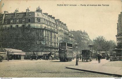 PARIS  17 arrondissement   porte et avenue des Ternes  (tramway)