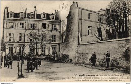 CPA Paris 18e - Jurnée du 18 Mars 1871 (59488)