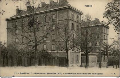 75 - PARIS - arrondissement 19 - Hôpital Andral - section d'infirmiers militaires