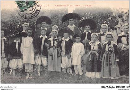 AHKP7-0647 - REGION - PAYS DE LA LOIRE - SAILLE - anciens costumes du pays