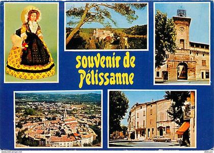 13 - Pélissanne - Multivues - Poupées - Flamme Postale de Salon de Provence - CPM - Voir Scans Recto-Verso