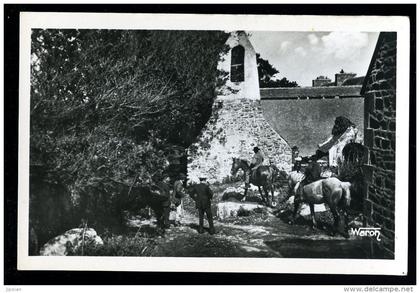 cpsm du 22 Port Blanc  Ile Saint Gildas  Pélerinage des Chevaux  ...  Penvénan     6ao29