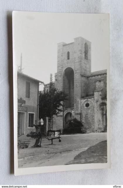 Cpsm, Pernes les Fontaines, l'église, Vaucluse 84